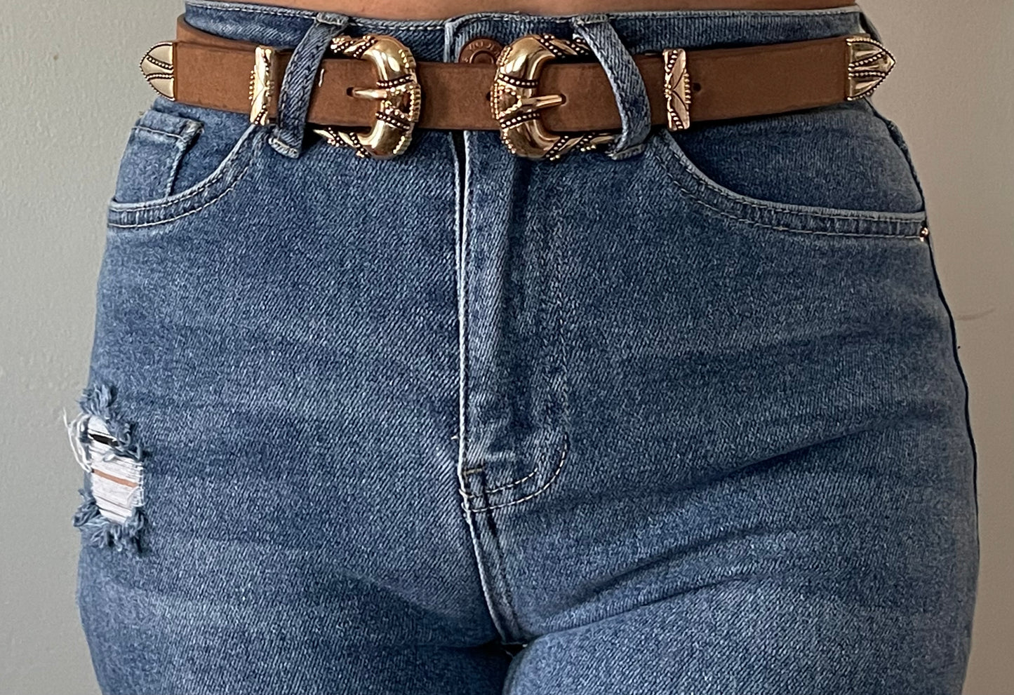 Double Buckle belt