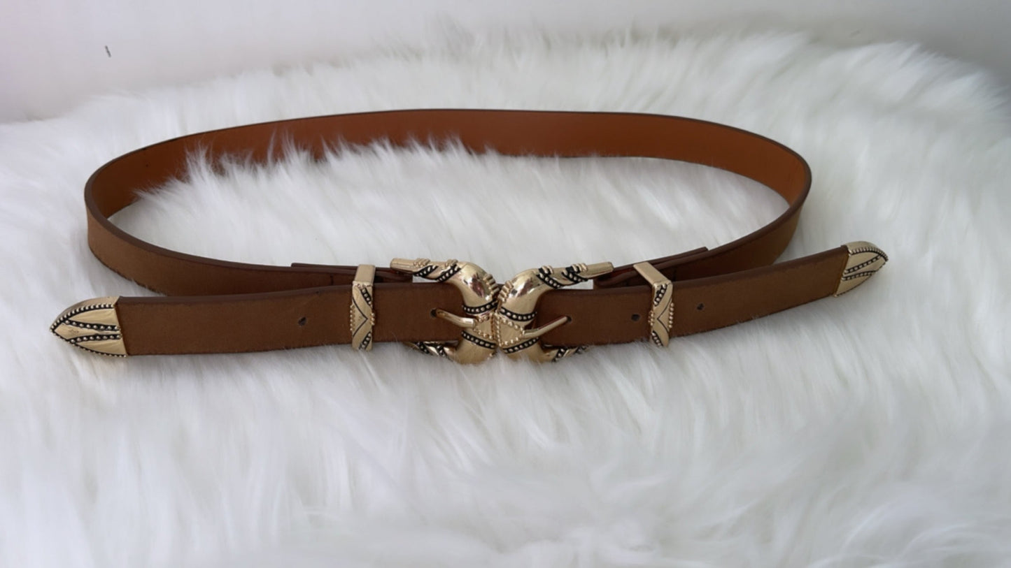 Double Buckle belt